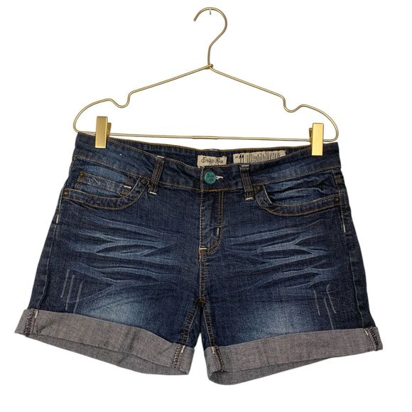 Indigo Rein Denim Shorts 11 Blue Jean Womens Medium Wash‎ 298 - Picture 1 of 8